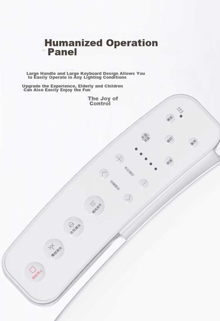 Haier Intelligent Toilet Seat, Instant Heating Warm Air Series, Electric Heated Toilet Ring, Fully Automatic Toilet Cover, V-168Plus2.0 13