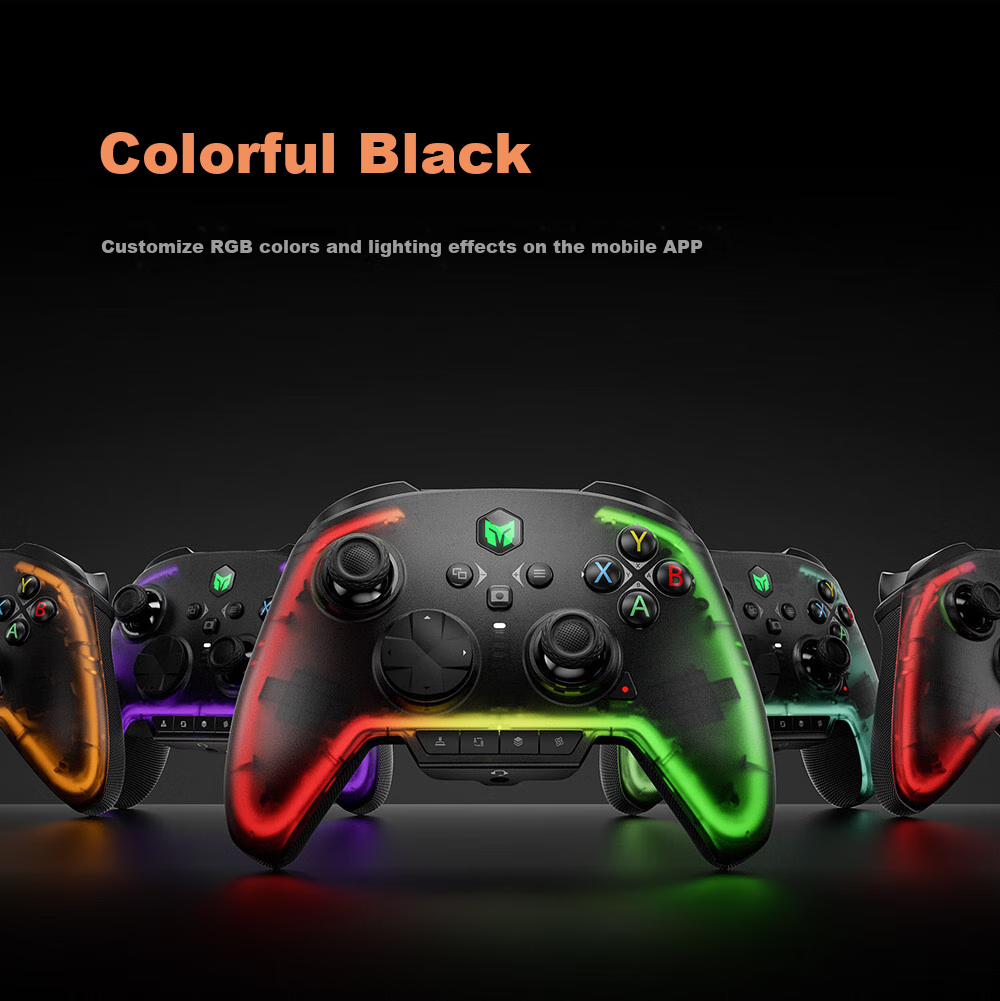 Mojiang Rainbow 2 PRO Wireless Game Controller Switch/NS/PC Xbox Bluetooth Motion-Sensing Apex Black Myth: Wukong/Monster Hunter: Strides of Destiny Standard Editio 9