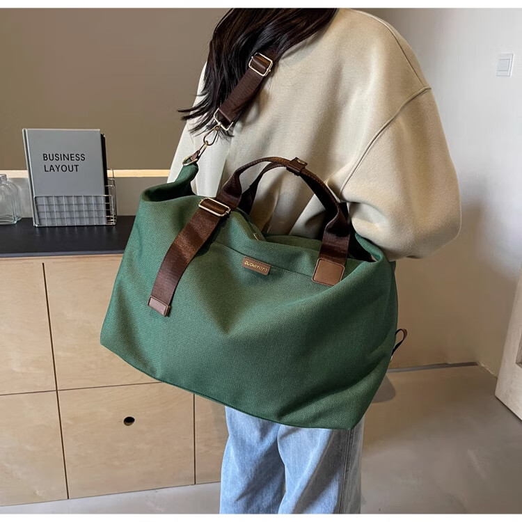 Banzheni Travel Bag for Men And Women, Large Capacity, Can Be Attached to Suitcase Handle, Storage Bag for Maternity Leave, Business Trip, Fitness, Handheld And Crossbody Bag 13