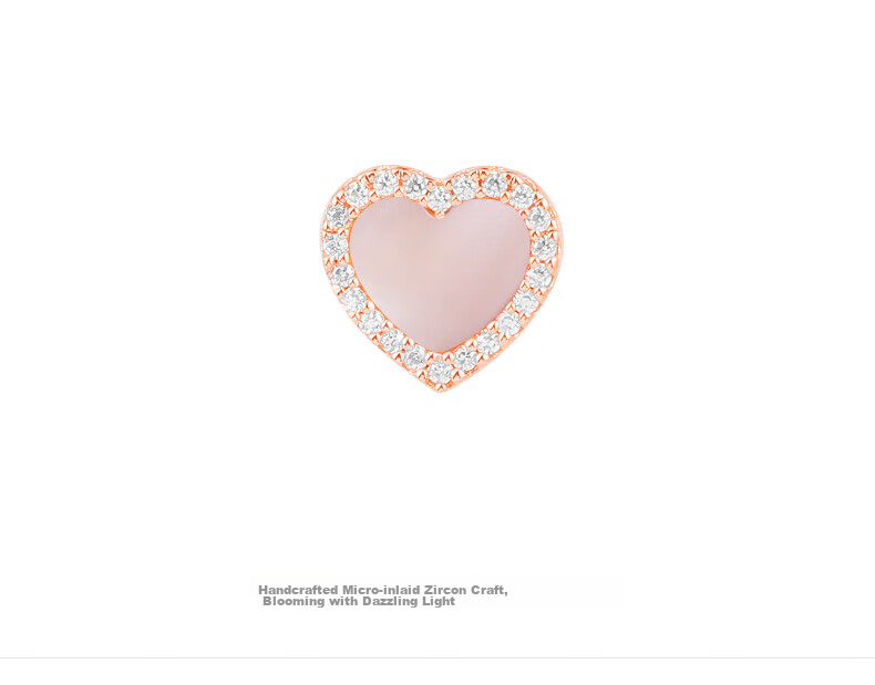 APM Monaco Pink Mother-Of Necklace Sweater Chain + Earrings Gift Box Set Jewelry Birthday Present for Wome 7