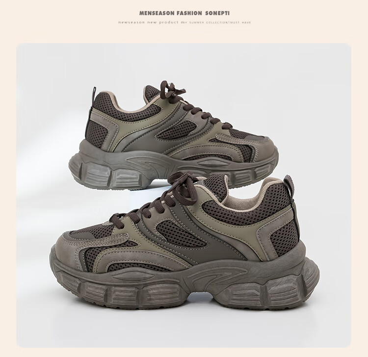 Warrior Comfortable Running Mechanical Style Dad Casual Shoes for Women KGH2338 Black Size 39 20