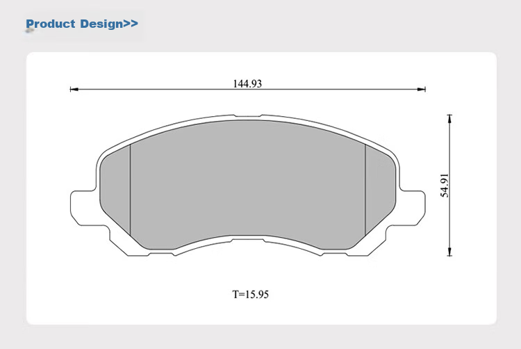 BOSCH Brake Pads for Front Wheels, Compatible with Fengxing, Lingzhong, Changan Jexun, Landwind Fengshang, Liebao CS6/Q6 AB1602 3