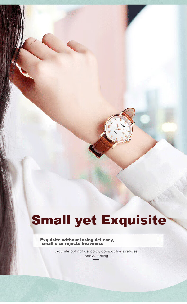 DOM2026 New Brand Watch for Women, Top Ten Famous Watches, Mechanical And Quartz Style, Suitable As Birthday Gift for Female High School Students And Wome 2