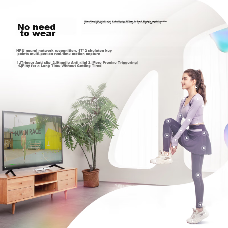 Игровая приставка AR Motion Sensing, домашний фитнес, сжигание жира, подключение к ТВ, для семейных игр, версия для родителей и детей, подарок на Новый год