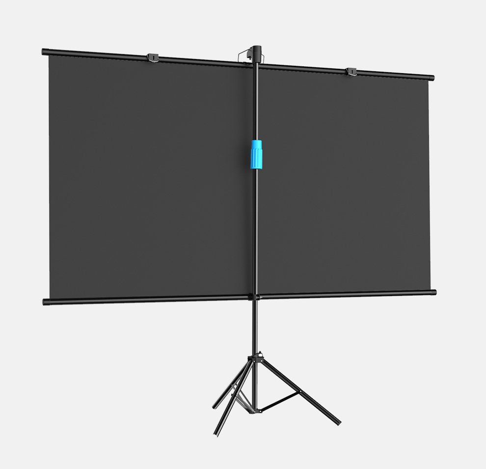 极米坚果支架幕布投影布落地移动便携支架杆免打孔可壁挂家用高清4k