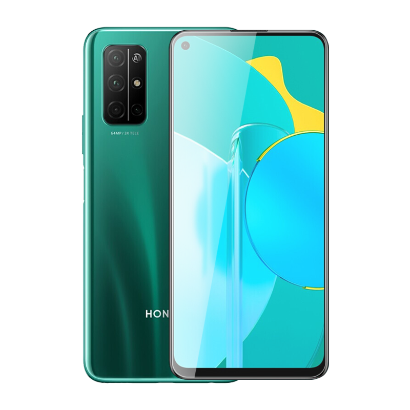 ESCASE Huawei Honor 30/30S Tempered Glass Screen Protector, Non-Full Coverage, No White Edge, Shatterproof [High Definition]