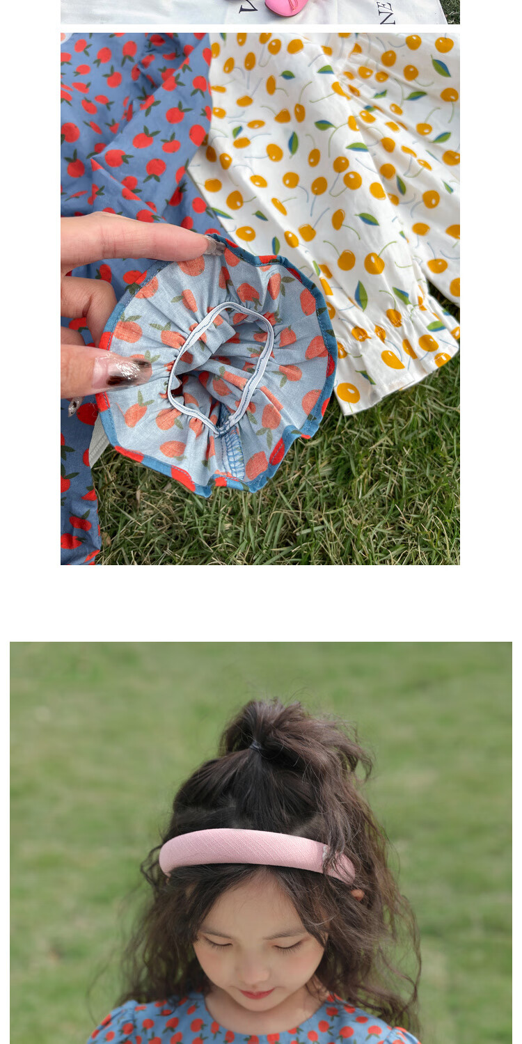 LUSON Chen Da Zhu Girls' Long-Sleeve Floral Print Dress, Spring And Autumn 2025 New Style Children's Fashionable Dress 20