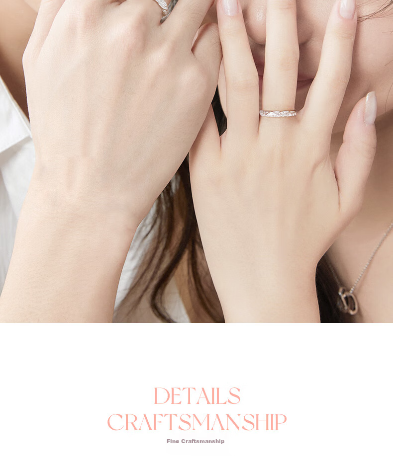 Fanci Lava Love Matching Rings, Silver Couple Rings, Birthday Confession Anniversary Gift for Boyfriend Girlfriend 10