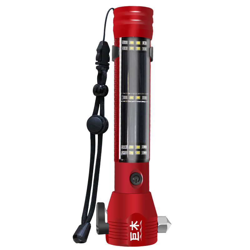Jumu Safety Hammer, Car Window Breaker, Vehicle Escape Device, Fire Rescue Hammer, Multifunctional Flashlight, Emergency Light