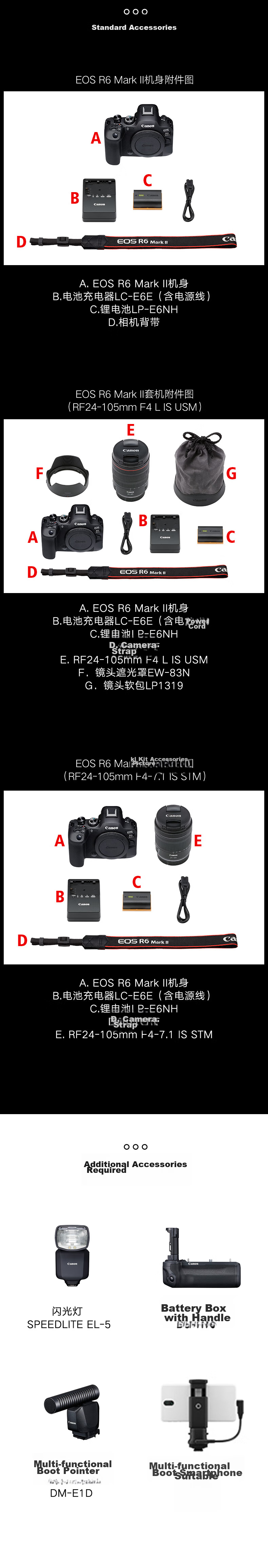 Canon [Official Flagship] R62 Mirrorless Camera, Vlog 4K Video, R62 Portrait Landscape Travel Photography Professional Grade, R6 Second-Generation Full-Frame Body 11