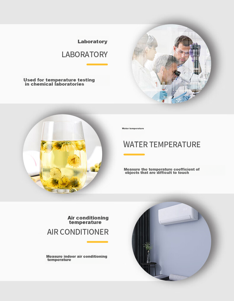 Renmin Infrared Thermometer, Industrial High-Precision Handheld Temperature Gun for Home Kitchen Baking And Oil Temperature Measurement 7