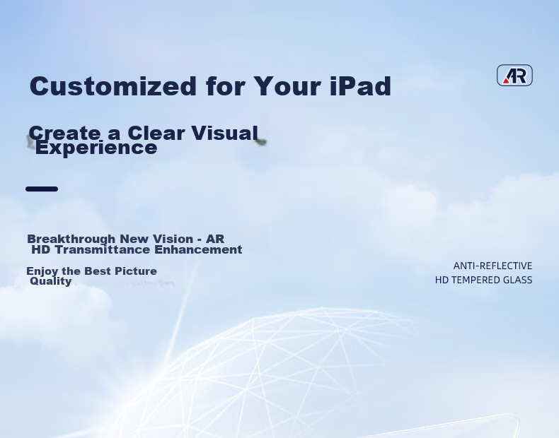 Lanxingxiansheng IPad Pro Screen Protector for 11-Inch M4 Chip 2024 New Model Apple Tablet Protective Film, HD AR Anti-Glare Dust-Free Quick Installation Protective Film 2