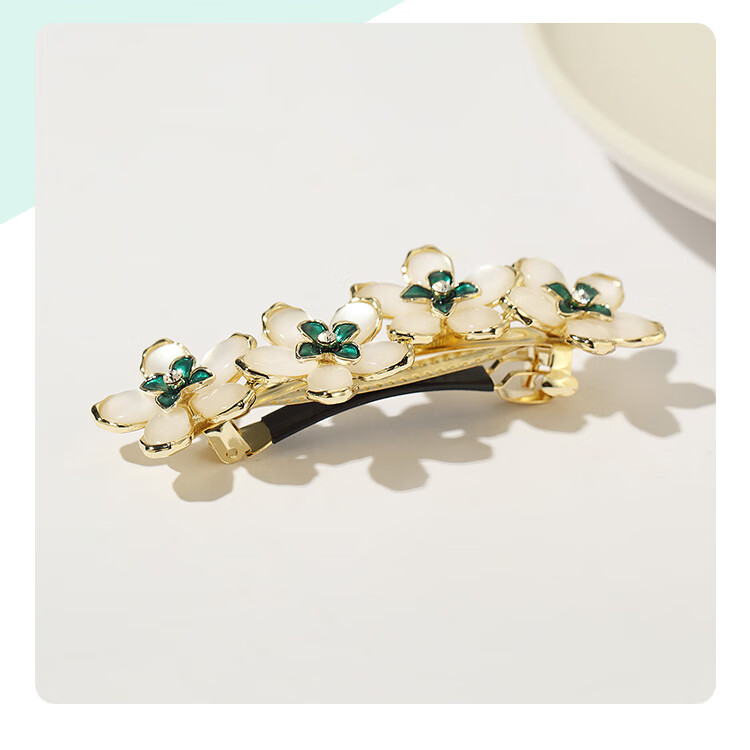 CHIMERA Cat's Eye Hair Clip for Women, High-End Barrette, Side Clip, Back of Head Clip, Mid-Autumn Festival Gift 16