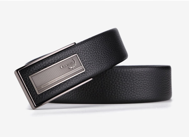 CROCODILE Top-Grain Leather Fashion Buckle Men's Belt Versatile Youth Waistband Birthday Gift for Boyfriend 3572 9
