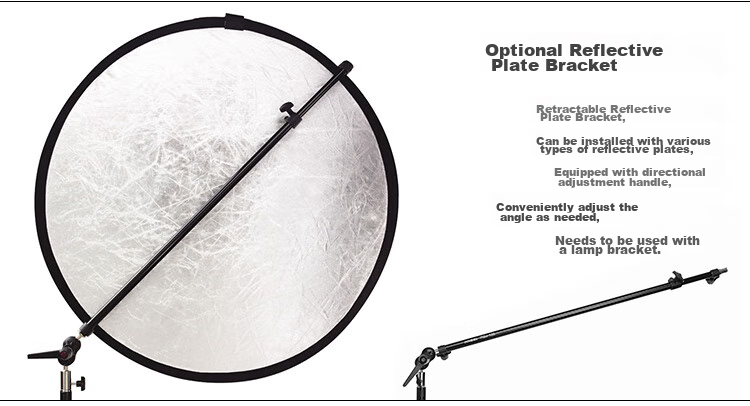 JINBEI Small Reflector Mini Gold And Silver Double-Sided Reflective Board Portable Foldable Outdoor Portrait Selfie Photography Fill Light Equipment Diameter 56CM Double-Sided Reflective Board 6