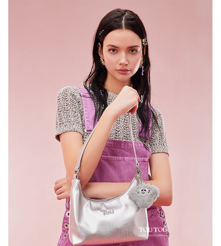 Toutou Niche Design Fashion Clay Crossbody Bag, Shoulder Bag, Commuter Bag for Girls, Birthday Gift for Girlfriend Or Best Friend 18
