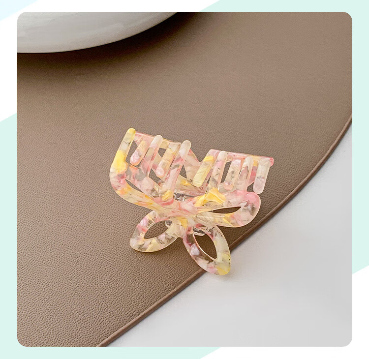 CHIMERA 2 Small Size Shawl Hair Claw Clips, French Half-Updo Back of Head Hair Clips, Bangs Clips, Hair Accessories for Women, Mid-Autumn Festival Gift 15
