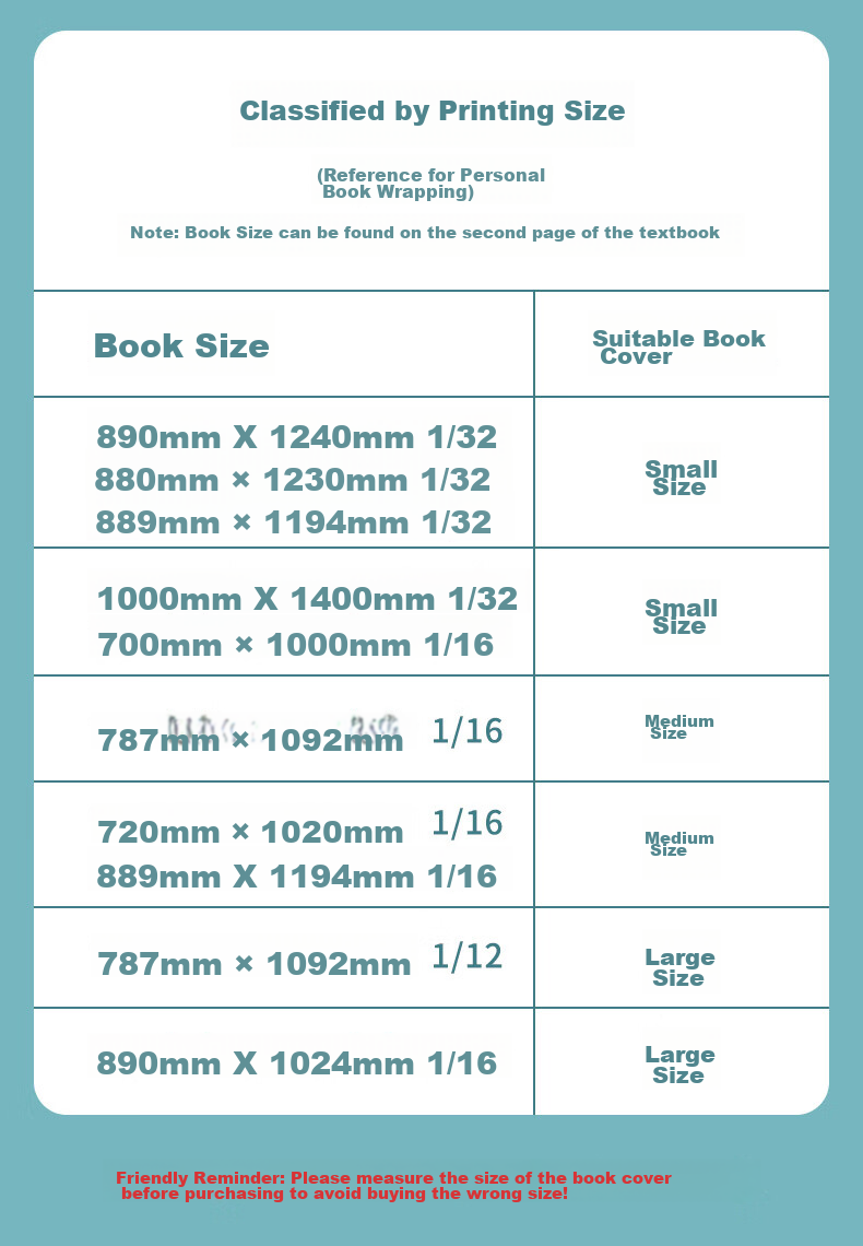 Jindeli 16K/10 Sheets Self-Adhesive Book Covers, Transparent Protective Sleeves for Elementary And Middle School Students, Book Wrapping Film, Stationery Cover Paper, OS8103S 2