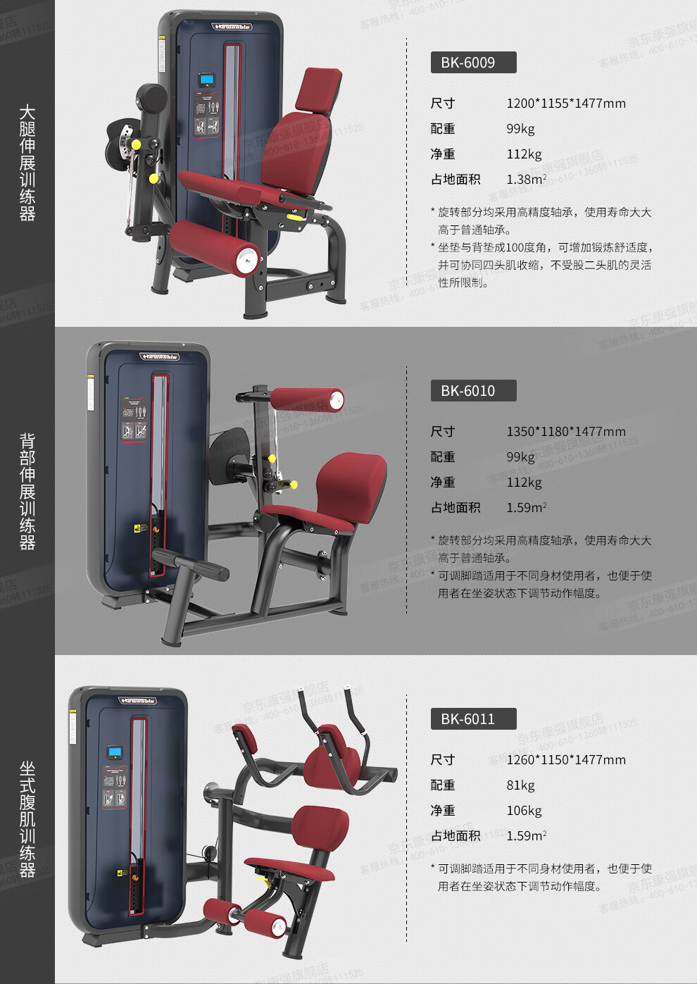 康强综合训练器商用健身器材健身房专用多功能大飞鸟多功能 6013