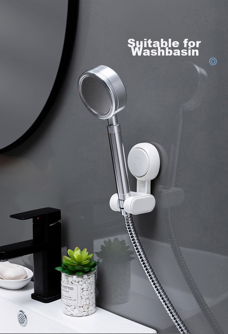 Taili [Best-Selling] Suction Cup Shower Head Holder, No Drilling Required, Shower Bracket Base with Multiple Adjustable Positions And Fixatio 5