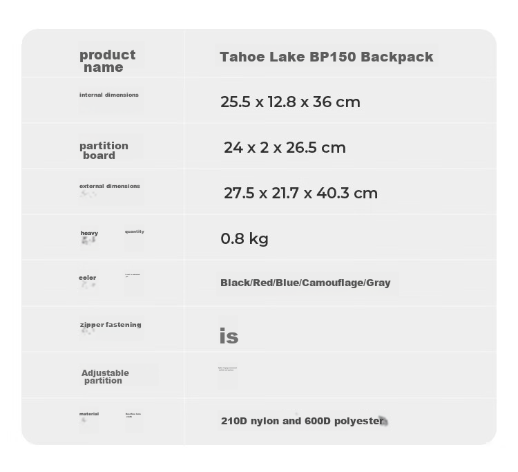 LOWEPROleshebao Camera Bag, Tahoe BP150 Professional Backpack Photography Bag for Men And Women, Sports Camera Bag for DSLR And Mirrorless Cameras, Multifunctional Drone Bag, Blue (LP36893-PWW) 14