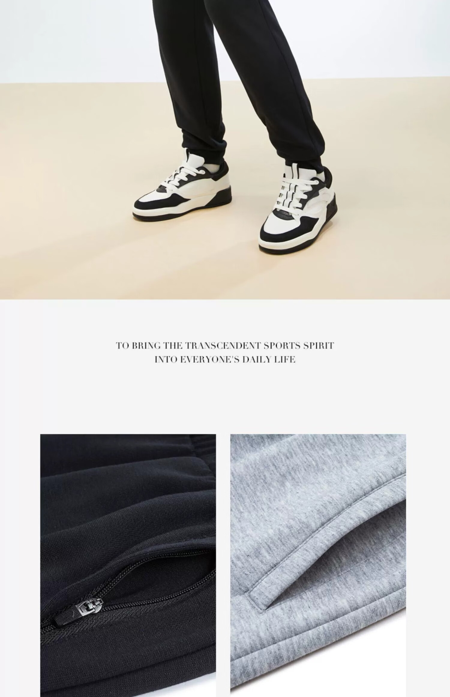 Anta Fleece Lined Jogger Pants | Knitted Women's Sports Trousers Winter New Fleece Warm Casual Elastic Cuff Sweatpants 29