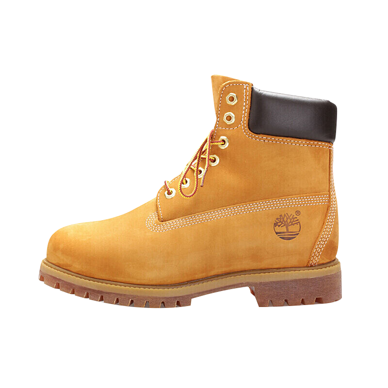 Timberland Classic Waterproof Leather Outdoor Casual Men's Yellow Boots 10061 Wheat Color Size 8/41.5