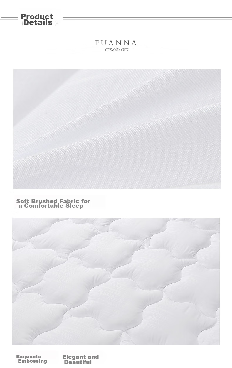 FUANNA Mattress Protector, Non-Slip Thickened Bed Pad, Foldable Washable Mat, Enlarged Tatami Pad for 1.8-Meter Bed 12