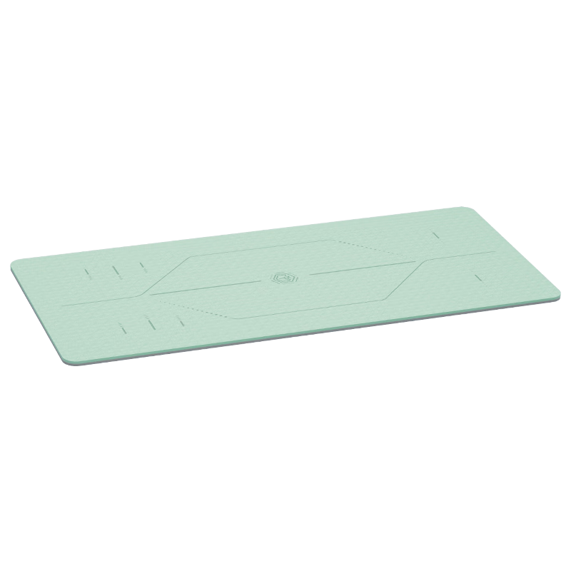 JD Original Yoga Mat, Fitness Mat, Non-Slip, Widened to 185*85cm, for Beginners, Exercise Floor Mat, Thickened 10mm, Qingcong Gree