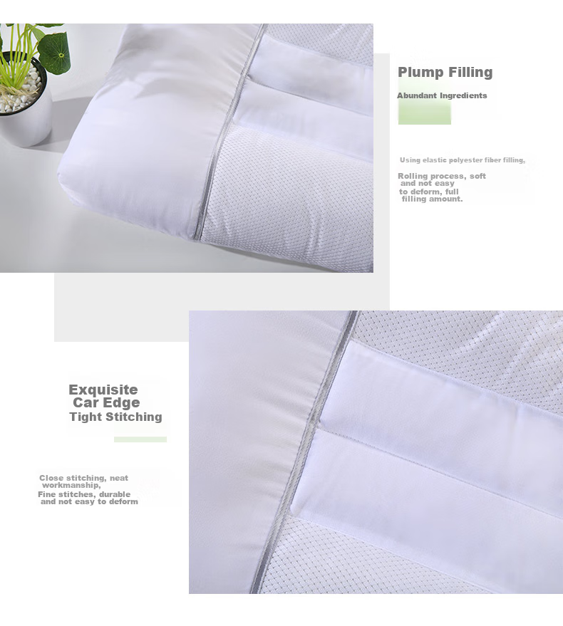 AVIVI Herbal Pillow, Cassia Seed Pillow Core, Cervical Pillow, Herbal Lavender Comfortable Sleep Low Pillow, 45*70*6cm 13