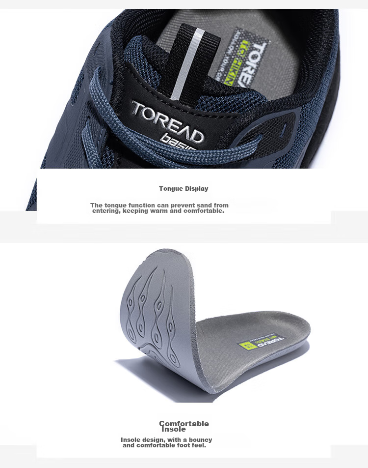 TOREAD Hiking Shoes, Spring And Summer Outdoor Men's Sports Non-Slip Wear-Resistant Lightweight Breathable Mountaineering Shoes, TFAACN81759 10