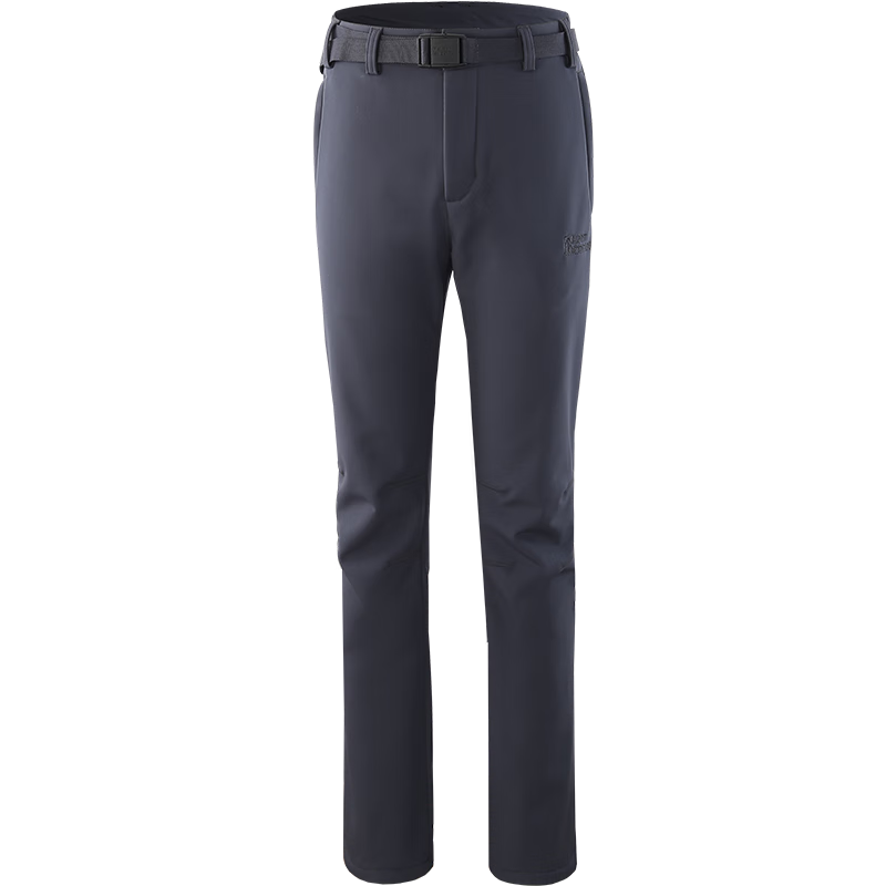 ALPINT MOUNTAIN Men's Fleece-Lined Soft Shell Pants, Autumn And Winter Outdoor Cold-Resistant Hiking Trousers, Women's Winter Fleece Waterproof Tactical Pants