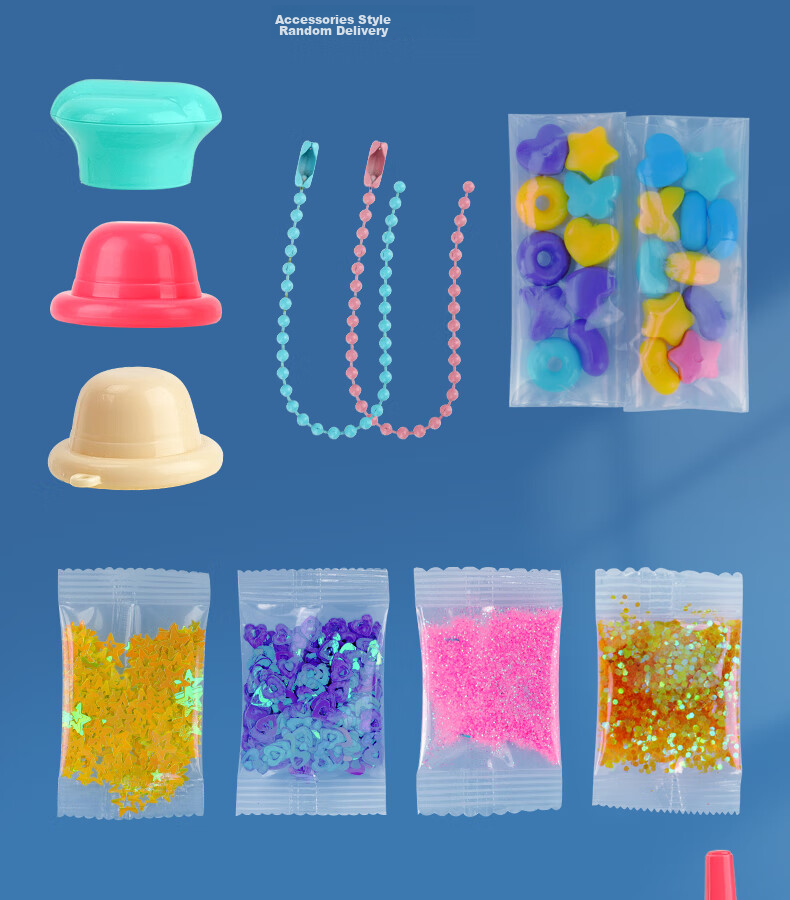 Aomengxing Squeeze Toy with Slow Rebound, Water-Filled Stress Relief Toy, Decompression Gadget, Girls' DIY Craft Materials, Children's Birthday Gift 12