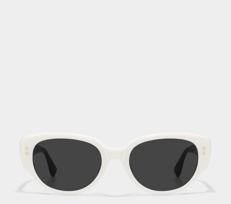 Bertha Women's Cat-Eye Sunglasses, High-End Look for Nearsighted People, UV Protection, Face-Shaping, Bare-Faced Beauty Enhancer 17