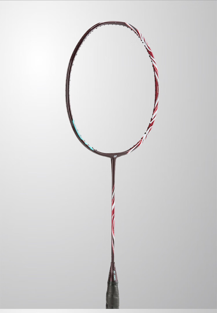 YONEX Badminton Racket, Full Carbon Single Racket, Competition Strong Attack AX100ZZ Tianfu Ancient Red 4U5 3