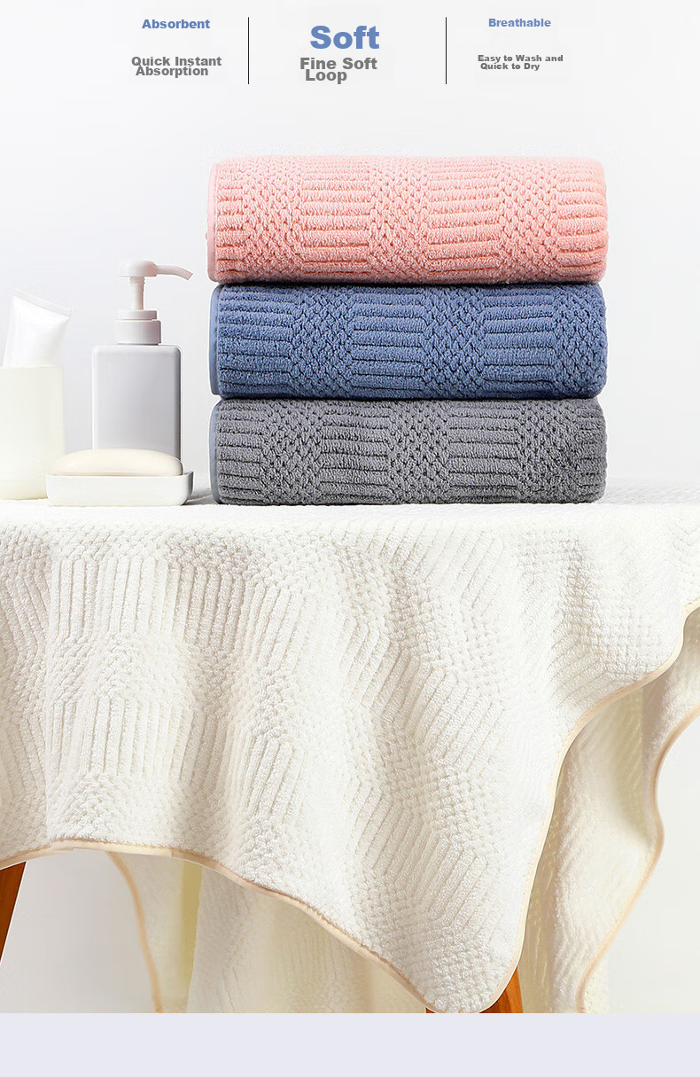 Grace 5A Antibacterial Bath Towel, Extra Large And Long, for Men And Women, Quick-Drying Absorbent Wrap Towel, Dark Gray, 90*170cm, Sports 4