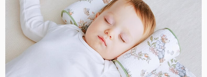 BUBBLE TREE [0-2 Years Old Anti-Flat Head Shaping Pillow] Newborn Infant Shaping Pillow, Children's Baby Head Correction Pillow 7