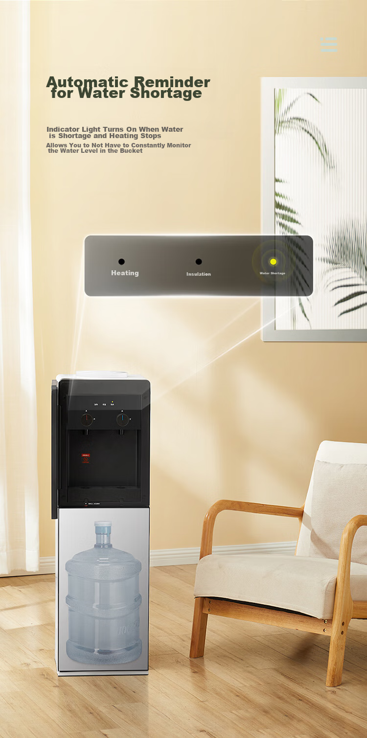 Midea Water Dispenser And Tea Bar Machine, Home Bottom-Loading Water Tank Purifier All-In Stand for Living Room And Office, Multifunctional High-End Bottled Electric Kettle Health Pot YR1611S-X 11
