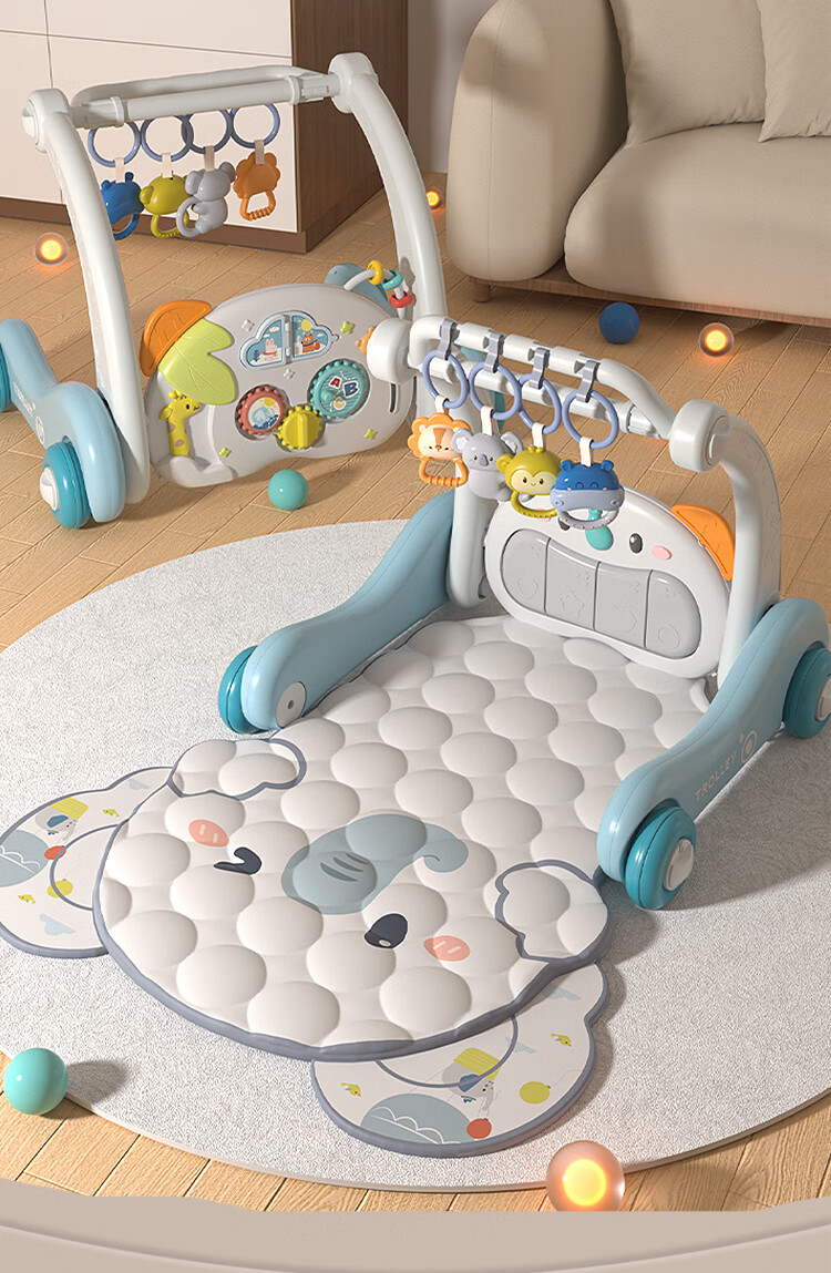 AoZhiJia Children's Toys, 1-3 Years Old Baby Walker, Push Cart, Game Table, First Birthday Gift Box, 1-Year Baby Birthday Present 9