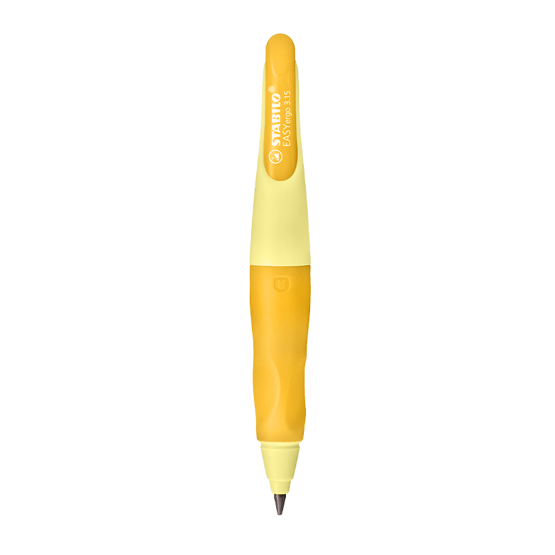 STABILO Chubby Pencil [Graduation Gift for Men And Women], German Children's Mechanical Pencil 3.15mm, Safe Non-Toxic Ergonomic Stationery, Yellow