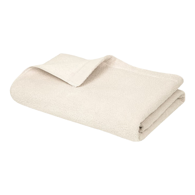 UCHINO Plain Elegant Pure Cotton Bath Towel, High-Quality Thick Adult Bath Towel, Lint-Free Shower Towel, Moonlight White