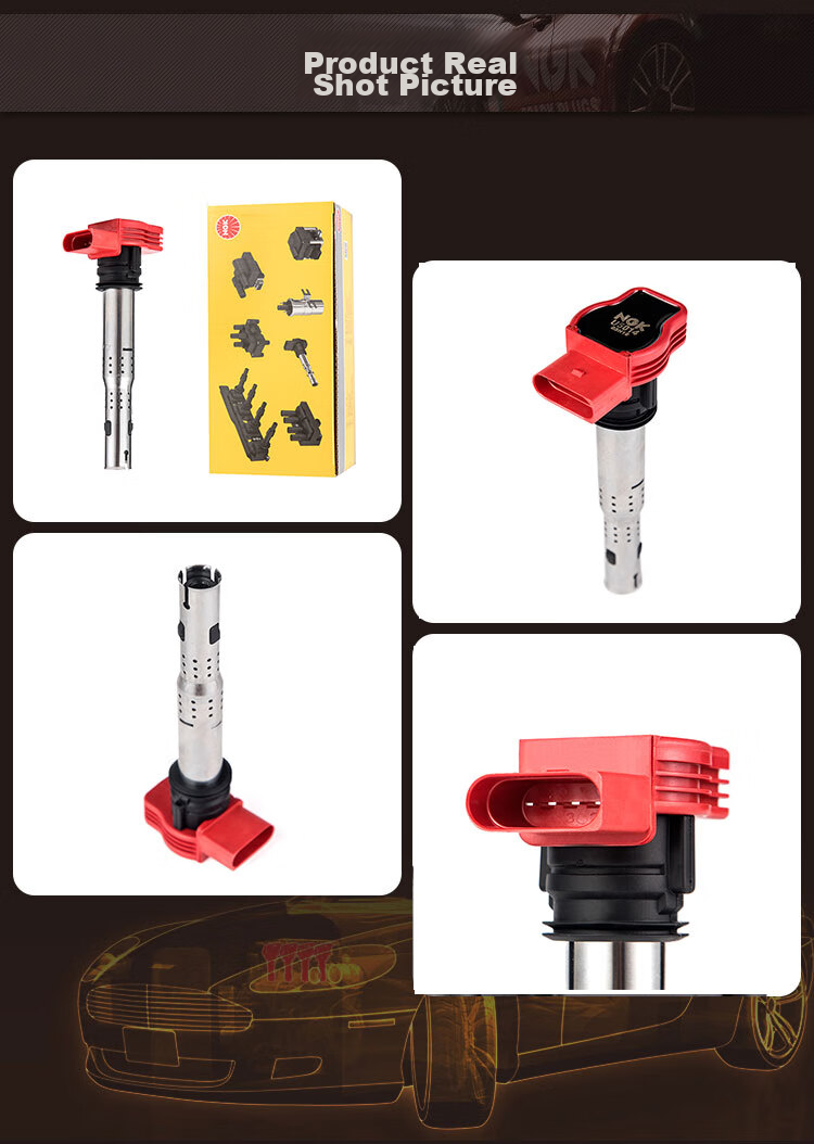 NGK Ignition Coil U5014 Single Piece for Audi A4A5A6A7Q5, Passat, Panamera, Phideon, Touareg, Bora, Volkswagen BX7 7