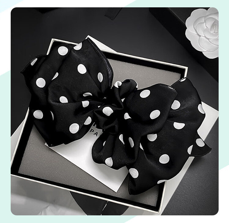 CHIMERA Back-Of Bun Hair Clip, French Bow Barrette, Half-Up Hairpin, Hair Accessory for Women, Mid-Autumn Festival Gift 30