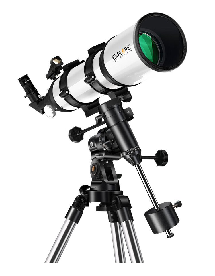 EXPLORE SCIENTIFIC Astronomical Telescope for Deep Space Stargazing, High Definition, High Magnification 10000x, Space Student Telescope 102eq 20