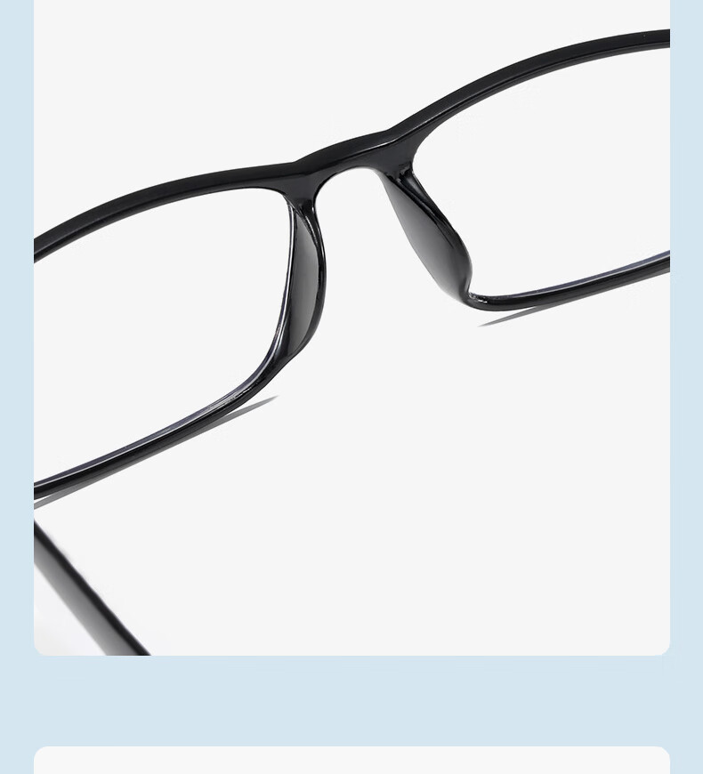 Cuntiandaofu Reading Glasses, High-Definition Anti-Blue Light Reading Glasses, Ultra-Light And Stylish, Black, 100 Degrees [Recommended for Ages Below 50] 13