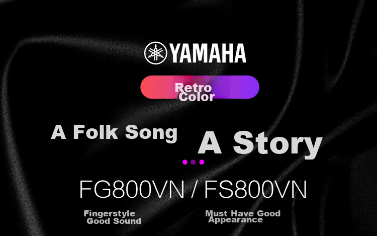 YAMAHA FG830VN North American Model Solid Wood Top Acoustic Guitar for Beginners, 41-Inch Guitar in Gloss Vintage Color 1