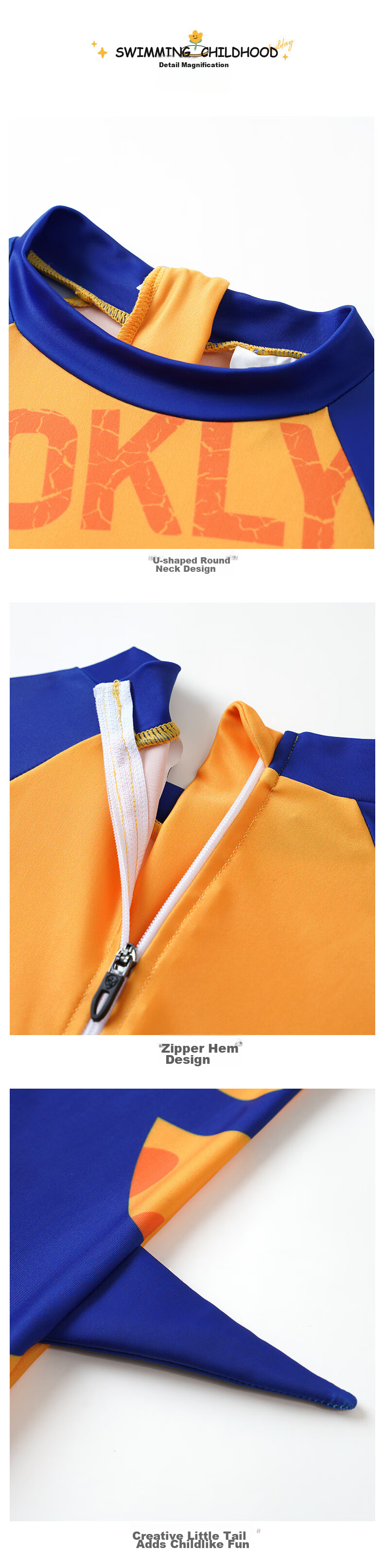 361° Children's Swimsuit, Boys' One-Piece Swimwear, Cartoon Cute Design for Young Kids, Summer Swimming Suit, Baby Hot Spring Bathing Costume 13