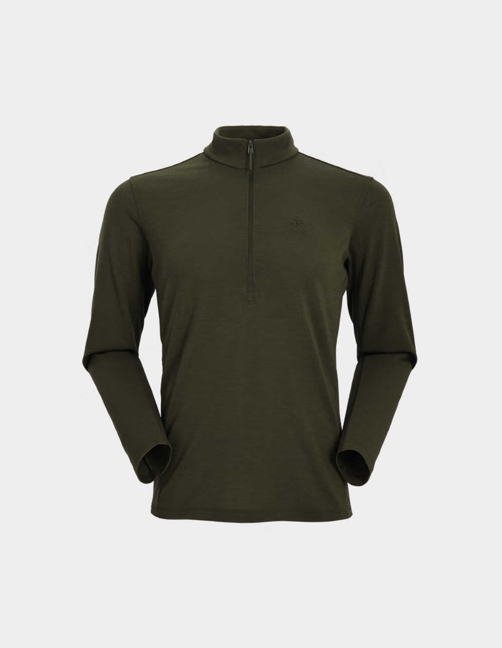 KAILAS Merino Wool Outdoor Hiking Warm Breathable Quick-Dry Base Layer Stand Collar Long Sleeve T-Shirt Women’s 1