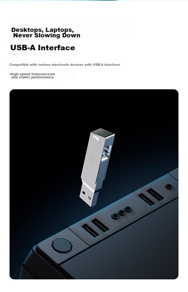 Aigo 32GB Type-C Dual-Interface USB Flash Drive U350 High-Speed OTG Dual-Port Flash Drive for Smartphones, Tablets, And Laptops 14