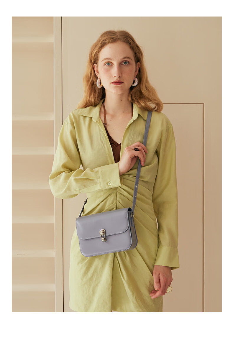 La Festin [Cheng Xiao's Choice] Women's Handbag, Planet Bag, Shoulder Crossbody Underarm Small Square Bag, Birthday Gift for Wome 8